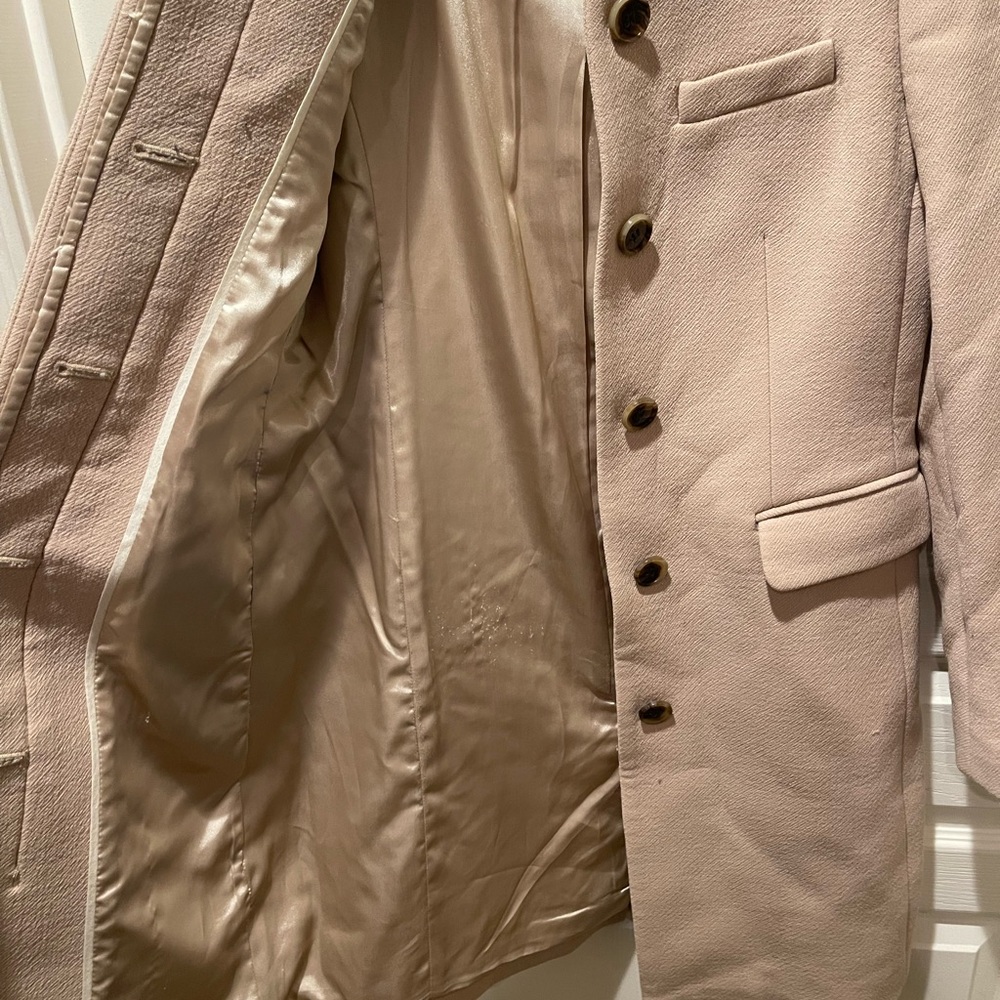 J. Crew Women's Cream Trench Coat - Picture 6 of 6